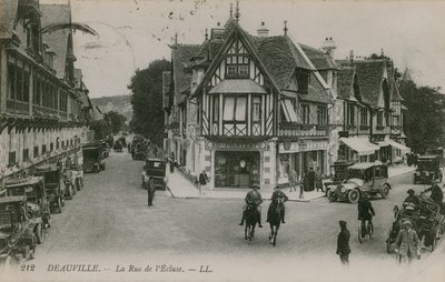 ドーヴィル、ラルードレクリューズ。 1913年に送られたはがき。 作： French Photographer